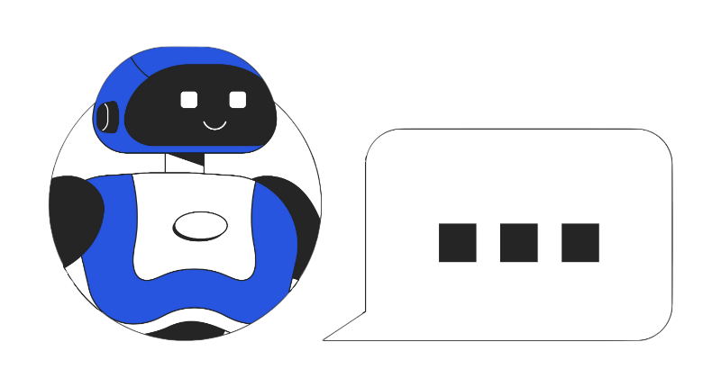 robot chat Image